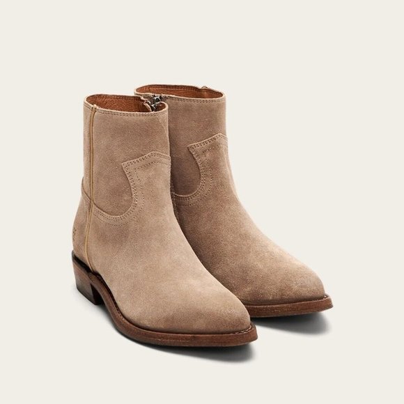 frye women's billy inside zip bootie western boot